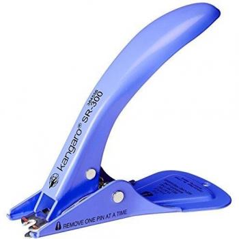 Acero resistente, removedor de grapas, extractor de pinchetas SR-300, color negro 116 mm