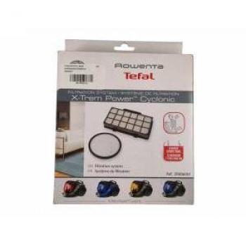 Rowenta ZR006001 Kit de Filtración para Aspiradoras X-Trem Power Cyclonic, Incluye Sistema de Filtro High Efficiency y Filtro Premotor, Color Negro