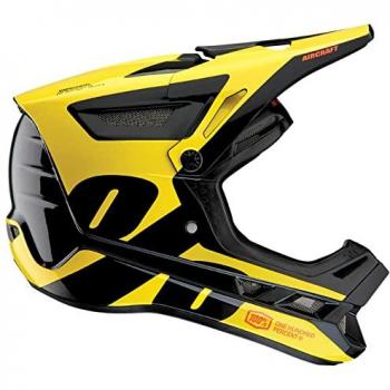 Casco de Descenso 100% Aircraft Composite Amarillo Adulto
