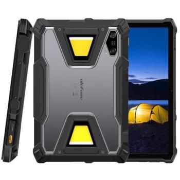 Ulefone Armor Pad 5 Pro 5G Rugged Tablet - 11 Display, 12GB RAM, 512GB Storage, 24200mAh Battery, Android 15, NFC, 120W Fast Charging