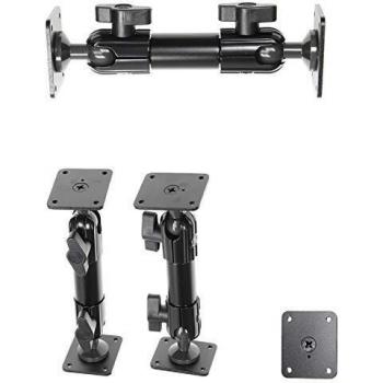 Soporte de Pedestal Estándar Brodit 6.5 - Montaje Compatible AMPS - Color Negro