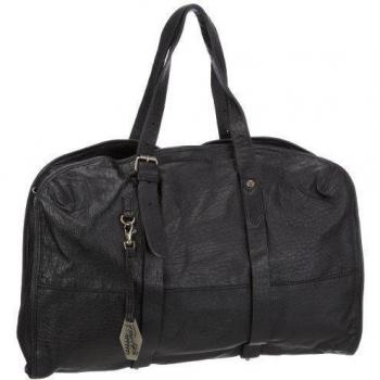 Frankie's Garage Capacity JF2121137-010 - Bolso de cuero para mujer, color negro, talla 46x37x12 cm