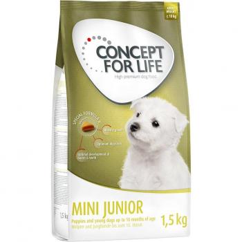 Concept for Life Mini Junior Dry Dog Food - 1.5 kg Bag