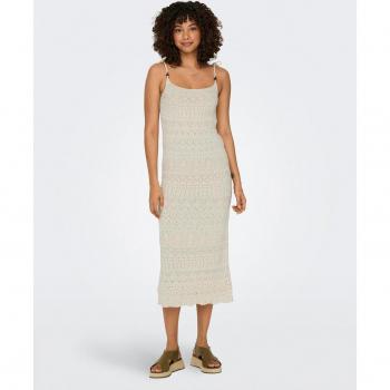 Vestido Only Avina Beige Para Mujer