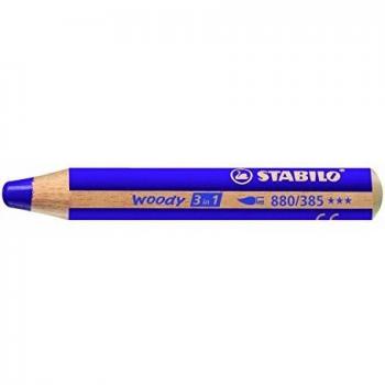 STABILO Woody 3-in-1 Colored Pencil Violet Single