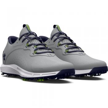 Under Armour Charged Draw 2 Wide Golf Shoes - Mod Gray - UK9.5, Men's Grey Golf Shoes - Size 10.5 W