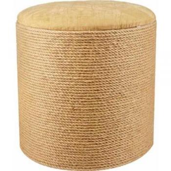 Rascador Ottoman Beige para Gatos Flamingo