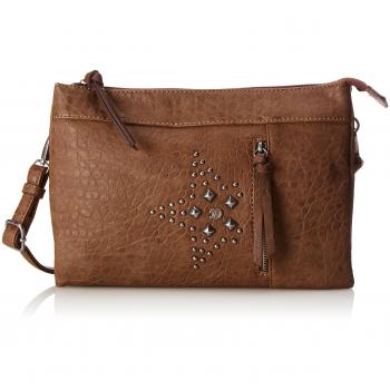 Tom Tailor Denim Geli - Bolso de hombro para mujer, color marrón