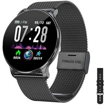 TagoBee TB11 Smartwatch Bluetooth IP68 Pulsera Inteligente Impermeable Reloj Movil HD Touch Screen Fitness Tracker Compatible con Android y iOS para Hombres Mujeres