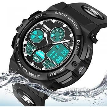 ATOPDREAM Regalos para Niños de 5-15 Años, Reloj Digital para Niños Juguetes Niños 5-15 Años Reloj Impermeable Deportes al Aire Libre Regalos niños 5 6 7 8 9 10 11 12 años