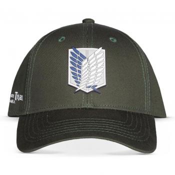 Gorra Ajustable Attack on Titan con Gráfico de Calavera y Parche para Hombre