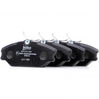 Pastillas de freno VALEO 301473 para RENAULT Mégane, Scénic, Clio, Mégane Classic, Laguna y Safrane (Juego de 4)
