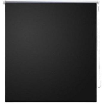 vidaXL Roller Blind Blackout 80 x 230 cm Black