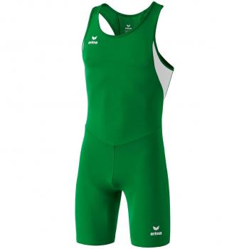 erima - Mono de atletismo para hombre, todo el año, unisex, color verde - verde/blanco, tamaño XL
