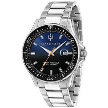 Maserati Men's Stainless Steel Watch, Sfida Collection, with Stainless Steel Strap - R8853140001