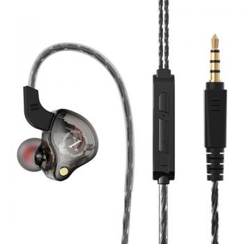 Auriculares deportivos X2 intrauditivos HIFI con subwoofer universal y cable para música estéreo