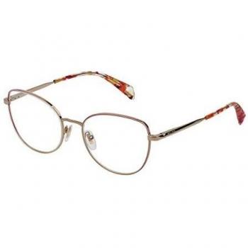 Police S0348924 Montura de Gafas VPL83902A8 para Mujer, Multicolor, 52 mm