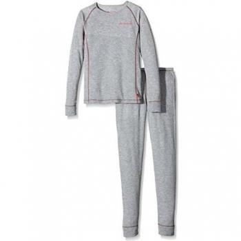 VAUDE Set Camiseta Interior, Unisex niños, Gris/Elephant, 104