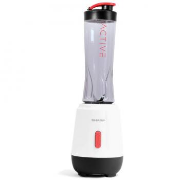 Batidora para Smoothies SHARP SA-FP1001WR, Negro/blanco Botella extraible