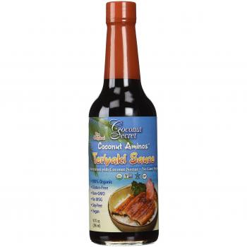 Coconut Secret Organic Teriyaki Aminos Seasoning Sauce 10 Fluid Ounce