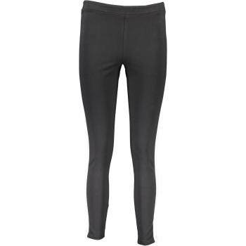 Calvin Klein Elegant Black Cotton Blend Leggings with Contrasting Details - Size M