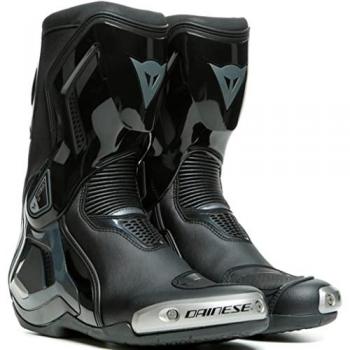 Botas Dainese Torque 3 Out - Botas de moto deportivas de alta adherencia, color negro y gris, talla 45