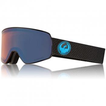 Dragón NFX2 de Split Lumalens azul Ion + Lumalens ámbar Nieve Gafas