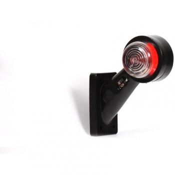 Luz de balizamiento lateral WAS 267 W21.7 con características de luz de gálibo, diseño compacto, alta visibilidad, resistente al agua y a la intemperie, fácil instalación y adecuada para vehículos y remolques