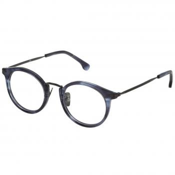 Lozza Monturas de gafas VL4157 06WR unisex blue striped
