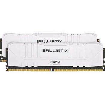 Crucial Ballistix BL2K8G32C16U4W 3200 MHz, DDR4, DRAM, Memoria Gamer para Ordenadores de sobremesa, 16GB