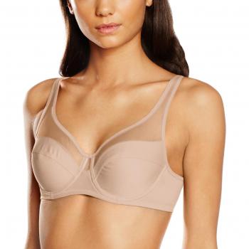 Dim Sujetador con Aros, Beige
