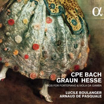 C.P.E. BACH, GRAUN y HESSE: Tríos para fortepiano y viola