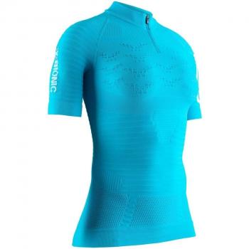 Camiseta de running de mujer X-Bionic EFFEKTOR 4.0 TRAIL HALF ZIP