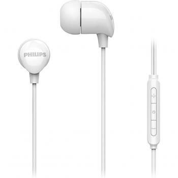 Auriculares In-ear Philips TAE2146 USB-C con Micrófono y Garantía de 1 Año - Blancos