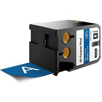 DYMO 1868780 Blanco sobre Azul Cinta para Impresora de Etiquetas - Cintas para impresoras de Etiquetas