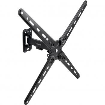 Soporte de Pared Giratorio e Inclinable TooQ LP1355TN-B para Pantallas de 13-55 VESA 400, Máximo 25kg, Color Negro