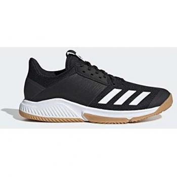 adidas D97701, Zapatos de Voleibol para Mujer, Noir Blanc Gomme, 40 EU