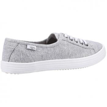 Rocket Dog Womens Chow Summer Jersey Pumps in Light Grey Textile - Size UK 5