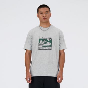 Camiseta New Balance M Sport Essentials AD Gris
