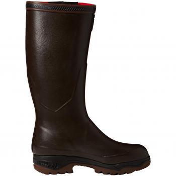 Aigle Parcours 2 ISO Unisex Rubber Wellington Boots - Brown Size 39