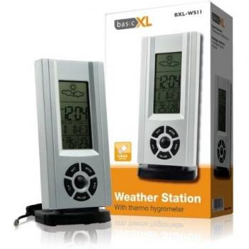 Weather station with thermo hygrometer