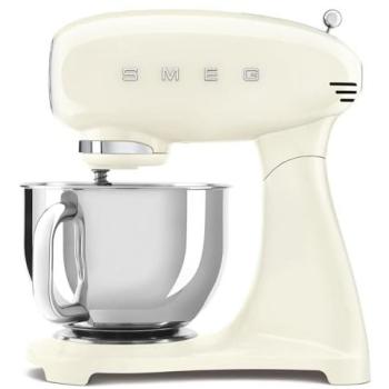 Robot de Cocina Multifuncional SMEG SMF05CREU 4.8L 1000W Color Crema