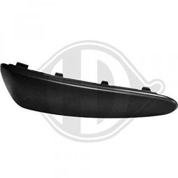 Protector de Parachoques DIEDERICHS 6600063 para Toyota Aygo, Baguette y Banda Protectora del Parachoques Frontal Izquierdo