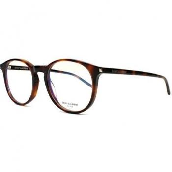 Saint Laurent Brown Unisex Glasses 50 MM