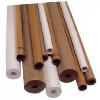 Unipapel 25103 - Rollo de papel, 1 x 25 m, color blanco
