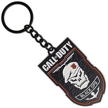 Bioworld Call of Duty Black Ops 4 Metal Keychain Logo Portachiavi