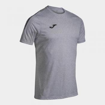 Camiseta de fútbol Joma Olimpiada manga corta hombre/niño gris