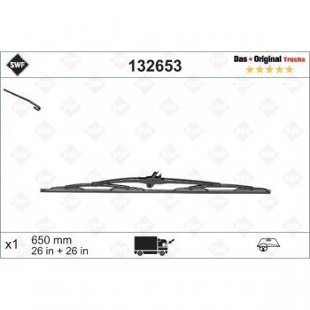 Limpiaparabrisas SWF 132653, Twin Truck, Longitud 650mm, Delantero, 1 Pieza
