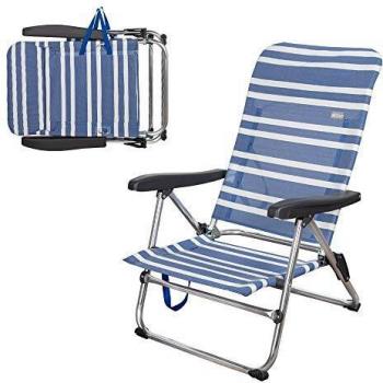 Silla Plegable 5 Posiciones Baja 61x50x85 Cm