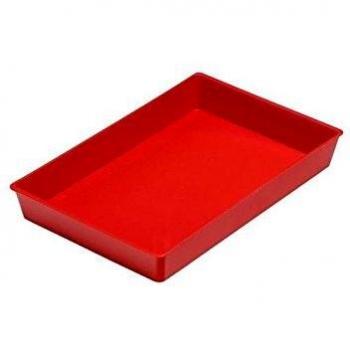 Faibo 755035 - Bandeja multiuso, color rojo